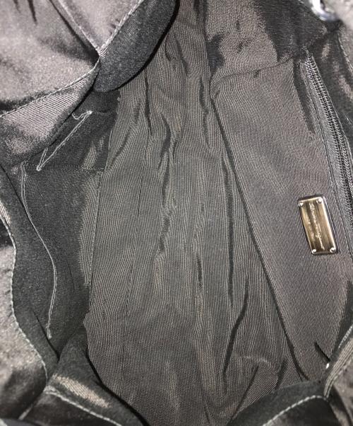 Salvatore Ferragamo（サルヴァトーレ フェラガモ）Salvatore Ferragamo (サルヴァトーレ フェラガモ) ヴァラリボン ハンドバッグ ブラックの古着・服飾アイテム