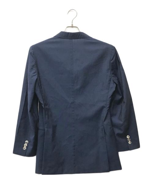 BOGLIOLI（ボリオリ）BOGLIOLI (ボリオリ) 3Bストライプセットアップスーツ ネイビー サイズ:44の古着・服飾アイテム