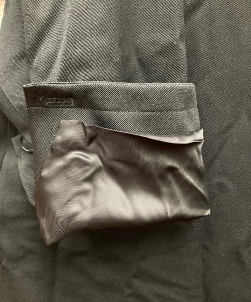 CABAN（キャバン）CABAN (キャバン) ウールギャバジン スタンドカラーコート ブラック サイズ:Ｍの古着・服飾アイテム