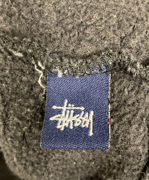 stussy（ステューシー）stussy (ステューシー) ヘッドホン刺繍スウェット ブラック サイズ:Ｍの古着・服飾アイテム