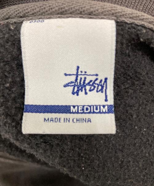 stussy（ステューシー）stussy (ステューシー) ヘッドホン刺繍スウェット ブラック サイズ:Ｍの古着・服飾アイテム