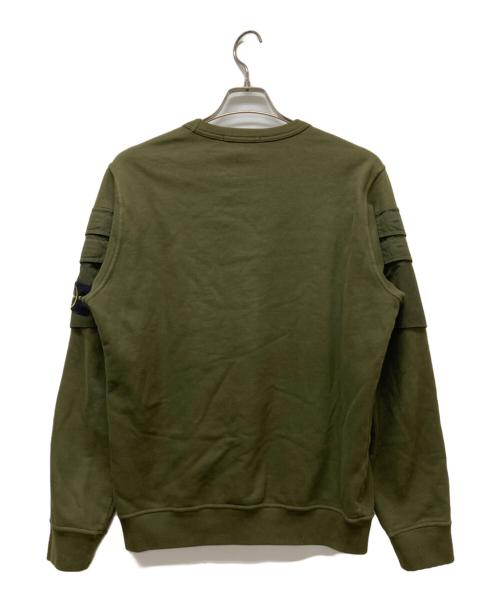 STONE ISLAND（ストーンアイランド）STONE ISLAND (ストーンアイランド) CREW NECK SWEAT オリーブ サイズ:Sの古着・服飾アイテム