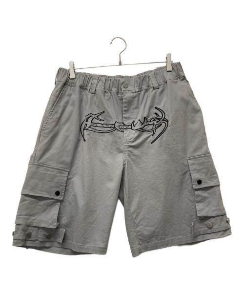 HEAVEN CAN WAIT（ヘブンキャンウェイト）HEAVEN CAN WAIT (ヘブンキャンウェイト) CARGO SHORTS グレー サイズ:XLの古着・服飾アイテム