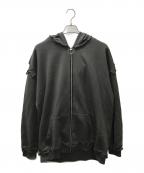 REFLEM×DEATH NOTEレフレム×デスノート）の古着「弥 海砂 ジップアップパーカー」｜グレー