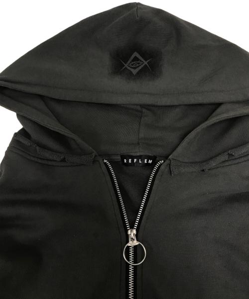 REFLEM（レフレム）REFLEM (レフレム) DEATH NOTE (デスノート) 弥 海砂 ジップアップパーカー グレー サイズ:Ｆの古着・服飾アイテム