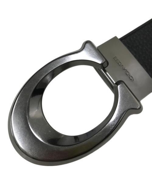 COACH（コーチ）COACH (コーチ) シグネチャー バックル カット トゥ サイズ リバーシブル ベルト ブラウン サイズ:42の古着・服飾アイテム