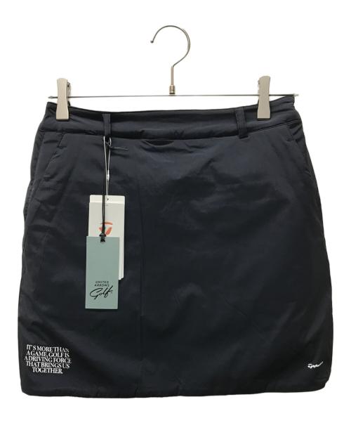 UNITED ARROWS GOLF（ユナイテッドアローズゴルフ）UNITED ARROWS GOLF (ユナイテッドアローズゴルフ) TaylorMade (テーラーメイド) 別注キルトリバーシブルミニスカート ブラック サイズ:M 未使用品の古着・服飾アイテム