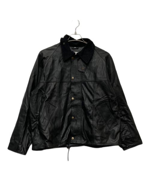 yoused（ユーズド）yoused (ユーズド) レザージャケット ブラック サイズ:Sの古着・服飾アイテム