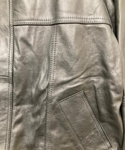 yoused（ユーズド）yoused (ユーズド) レザージャケット ブラック サイズ:Sの古着・服飾アイテム