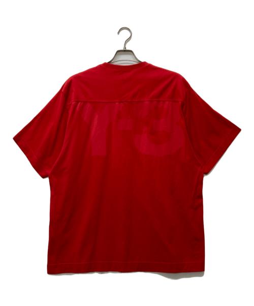 Y-3（ワイスリー）Y-3 (ワイスリー) バックロゴプリントカットソー レッド サイズ:Mの古着・服飾アイテム