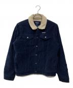 Patagoniaパタゴニア）の古着「メンズ・パイル・ラインド・トラッカー・ジャケット」｜ネイビー