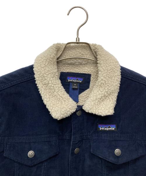 Patagonia（パタゴニア）Patagonia (パタゴニア) メンズ・パイル・ラインド・トラッカー・ジャケット ネイビー サイズ:Mの古着・服飾アイテム