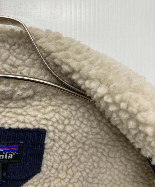 Patagonia（パタゴニア）Patagonia (パタゴニア) メンズ・パイル・ラインド・トラッカー・ジャケット ネイビー サイズ:Mの古着・服飾アイテム