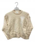 AMI Alexandre Mattiussiアミアレクサンドルマテュッシ）の古着「クルーネックセーター」｜ベージュ