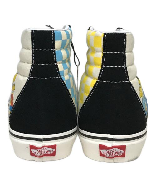 VANS（ヴァンズ）VANS (バンズ) The Simpsons (ザ シンプソンズ) Sk8-Hi 'Simpsons Family 1987-2020' ホワイト×ブラック サイズ:SIZE 26.5cmの古着・服飾アイテム