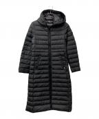 COACHコーチ）の古着「ロング ダウン コート ウィズ フード」｜ブラック