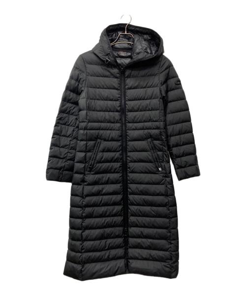 COACH（コーチ）COACH (コーチ) ロング ダウン コート ウィズ フード ブラック サイズ:Smallの古着・服飾アイテム
