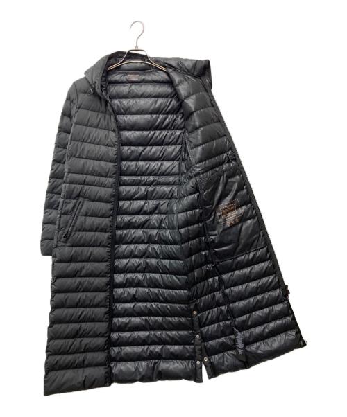 COACH（コーチ）COACH (コーチ) ロング ダウン コート ウィズ フード ブラック サイズ:Smallの古着・服飾アイテム