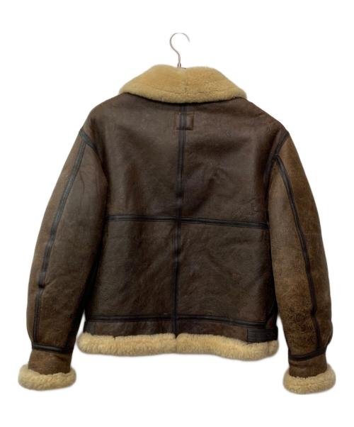 AVIREX（アヴィレックス）AVIREX (アヴィレックス) TYPEB-3ムートンフライトジャケット ブラウン サイズ:42の古着・服飾アイテム