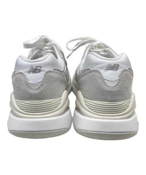 NEW BALANCE（ニューバランス）NEW BALANCE (ニューバランス) M5740SL1 ホワイト サイズ:28.5cmの古着・服飾アイテム