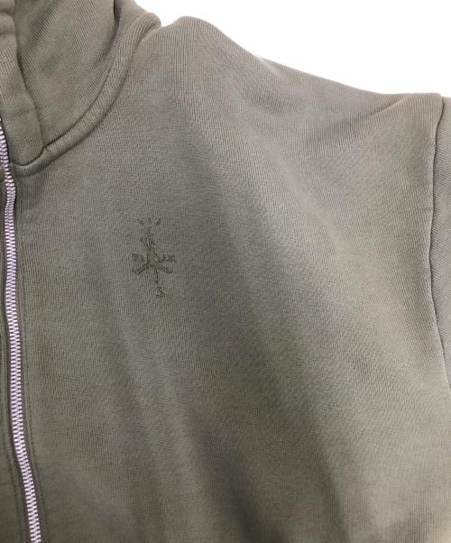 JORDAN（ジョーダン）JORDAN (ジョーダン) Travis Scott (トラヴィススコット) TS フルジップ L/S フーディ グリーン サイズ:SIZE Mの古着・服飾アイテム