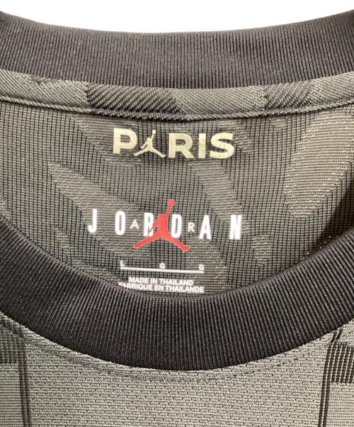 JORDAN（ジョーダン）JORDAN (ジョーダン) Paris Saint-Germain (パリサンジェルマン) ゲームシャツ ブラック サイズ:Lの古着・服飾アイテム