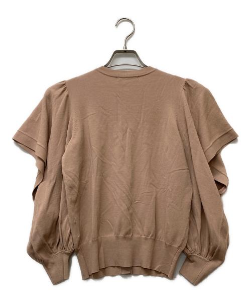 ANAYI（アナイ）ANAYI (アナイ) レーヨンナイロンスリットスリーブカーディガン ピンク サイズ:38の古着・服飾アイテム