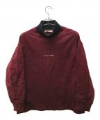 CULLNIクルニ）の古着「モックネックスウェット」｜レッド