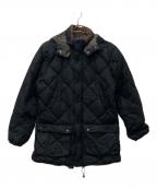 Barbourバブアー）の古着「DOWN WAX  JACKET/MQU0077BK11」｜ブラック