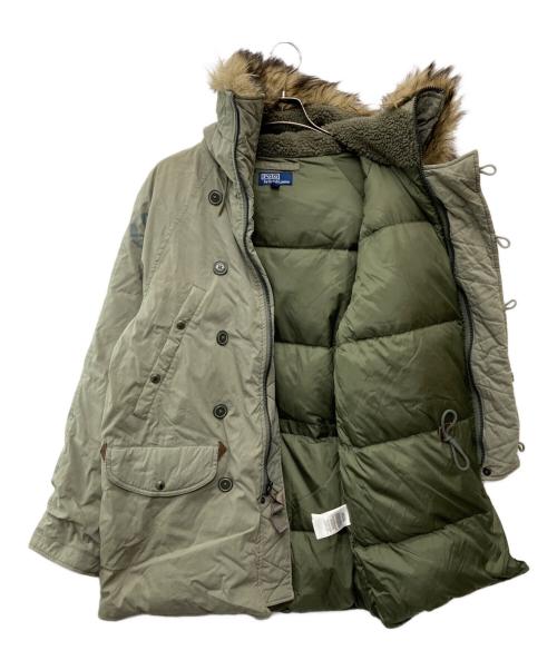 POLO RALPH LAUREN（ポロ・ラルフローレン）POLO RALPH LAUREN (ポロ・ラルフローレン) ミリタリーダウンジャケット カーキ サイズ:S/Pの古着・服飾アイテム