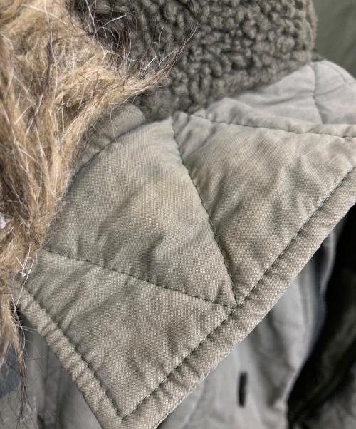 POLO RALPH LAUREN（ポロ・ラルフローレン）POLO RALPH LAUREN (ポロ・ラルフローレン) ミリタリーダウンジャケット カーキ サイズ:S/Pの古着・服飾アイテム