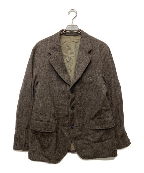 A.PRESSE（アプレッセ）A.PRESSE (アプレッセ) 22FW Tweed Tailored Jacket ブラウン サイズ:3の古着・服飾アイテム