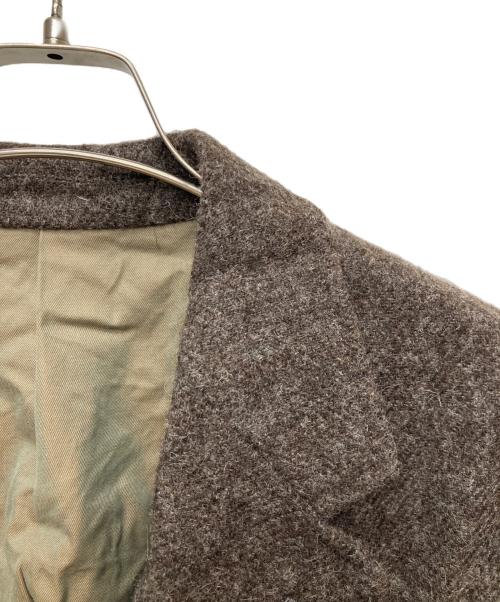 A.PRESSE（アプレッセ）A.PRESSE (アプレッセ) 22FW Tweed Tailored Jacket ブラウン サイズ:3の古着・服飾アイテム