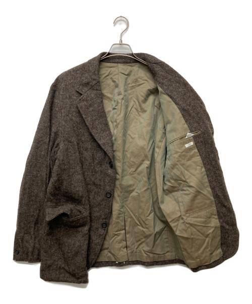 A.PRESSE（アプレッセ）A.PRESSE (アプレッセ) 22FW Tweed Tailored Jacket ブラウン サイズ:3の古着・服飾アイテム
