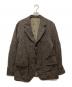 A.PRESSE（アプレッセ）の古着「22FW Tweed Tailored Jacket」｜ブラウン