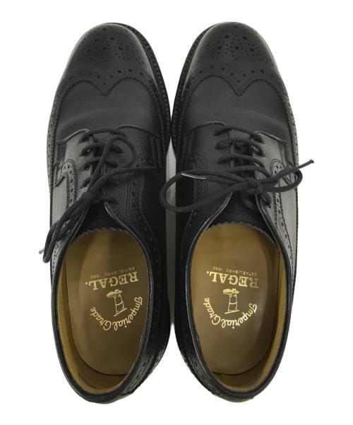 REGAL（リーガル）REGAL (リーガル) ウィングチップシューズ ブラック サイズ:25　2/1の古着・服飾アイテム