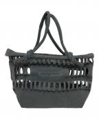 beautiful peopleビューティフルピープル）の古着「ショッピングバスケットバッグ」｜グレー