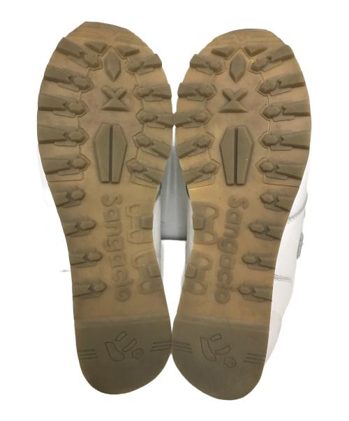 Sangacio（サンガッチョ）SANGACIO (サンガッチョ) BASQUIAT (バスキア) にゅ～ずバスキアスニーカー ホワイト サイズ:SIZE 27.5cmの古着・服飾アイテム