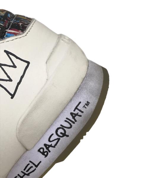 Sangacio（サンガッチョ）SANGACIO (サンガッチョ) BASQUIAT (バスキア) にゅ～ずバスキアスニーカー ホワイト サイズ:SIZE 27.5cmの古着・服飾アイテム