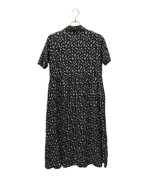 KAGURE（カグレ）kagure (カグレ) スモールフラワープリントワンピース ブラックの古着・服飾アイテム