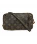 LOUIS VUITTON（ルイ ヴィトン）の古着「マルリーバンドリエールショルダーバッグ」｜ブラウン