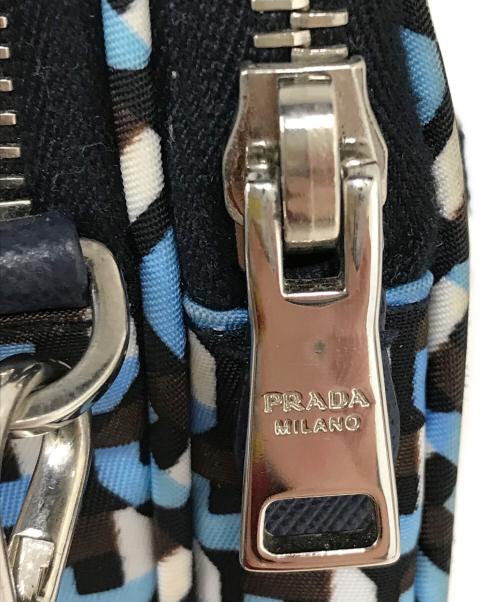 PRADA（プラダ）PRADA (プラダ) ミニショルダーバッグ/Multi Pochette Bag ブルーの古着・服飾アイテム
