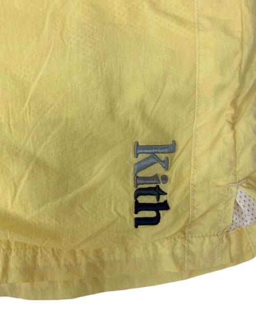 KITH（キス）KITH (キス) ナイロンハーフパンツ イエロー サイズ:Ｓの古着・服飾アイテム