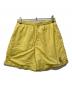 KITH（キス）の古着「ナイロンハーフパンツ」｜イエロー