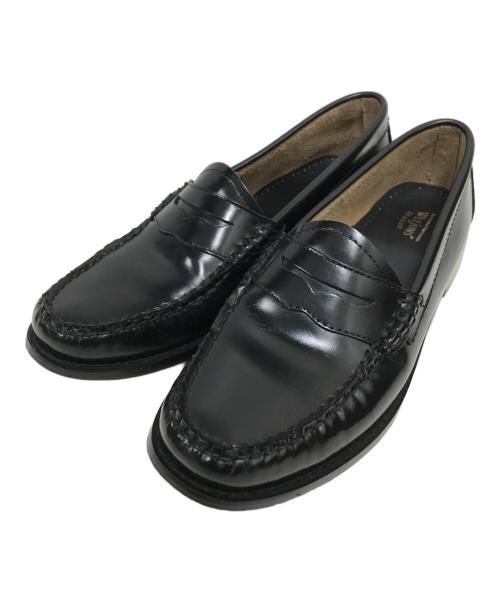 G.H.BASS（ジーエイチバス）G.H.BASS (ジーエイチバス) コインローファー ブラック サイズ:SIZE 6 1/2の古着・服飾アイテム