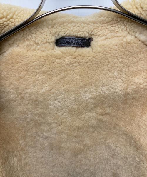 Willis&Geiger（ウィルスガイガー）Willis&Geiger (ウィルスガイガー) M445フライトムートンジャケット ブラウン サイズ:40の古着・服飾アイテム