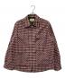 GUCCI（グッチ）の古着「チェック キルティングジャケット/660434 ZAHBZ」｜レッド×カーキ