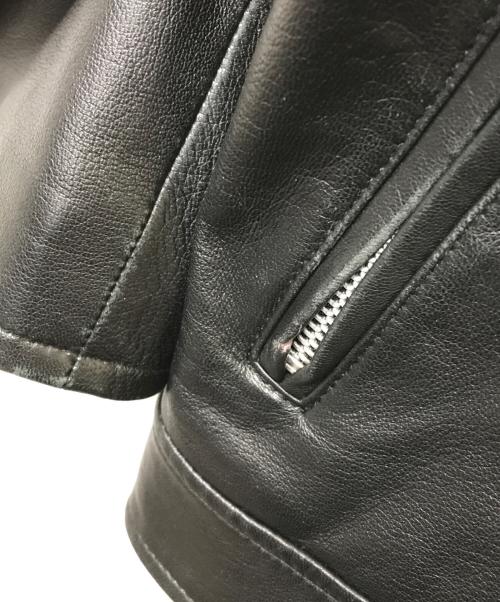 Retro Grade（レトログレード）Retro Grade (レトログレード) ラムレザーライダースジャケット ブラック サイズ:SIZE Mの古着・服飾アイテム