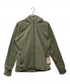 HOUDINIフーディニ）の古着「ジップパーカー」｜オリーブ