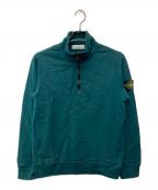 STONE ISLANDストーンアイランド）の古着「ハーフジップスウェットプルオーバー/791562720」｜グリーン